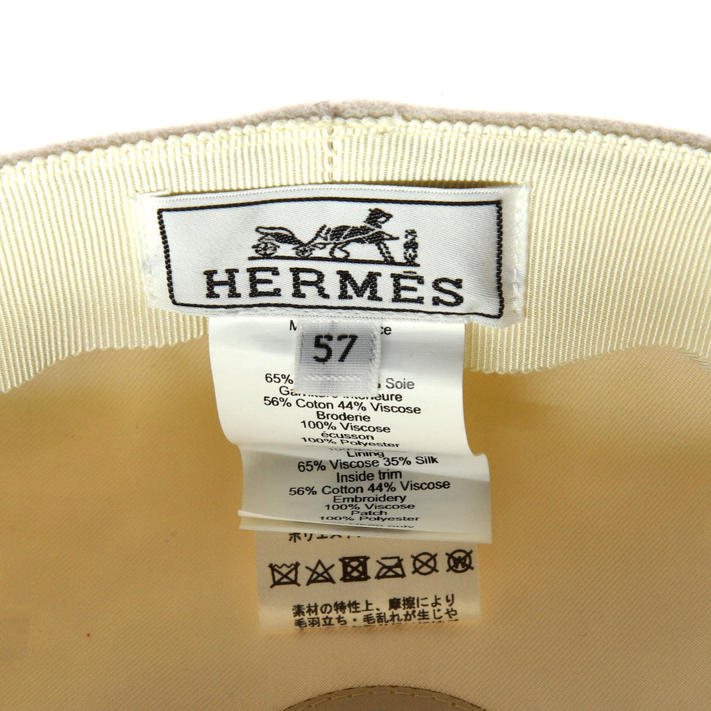 Cabourg en Finesse Newsboy Cap Embroidered Wool