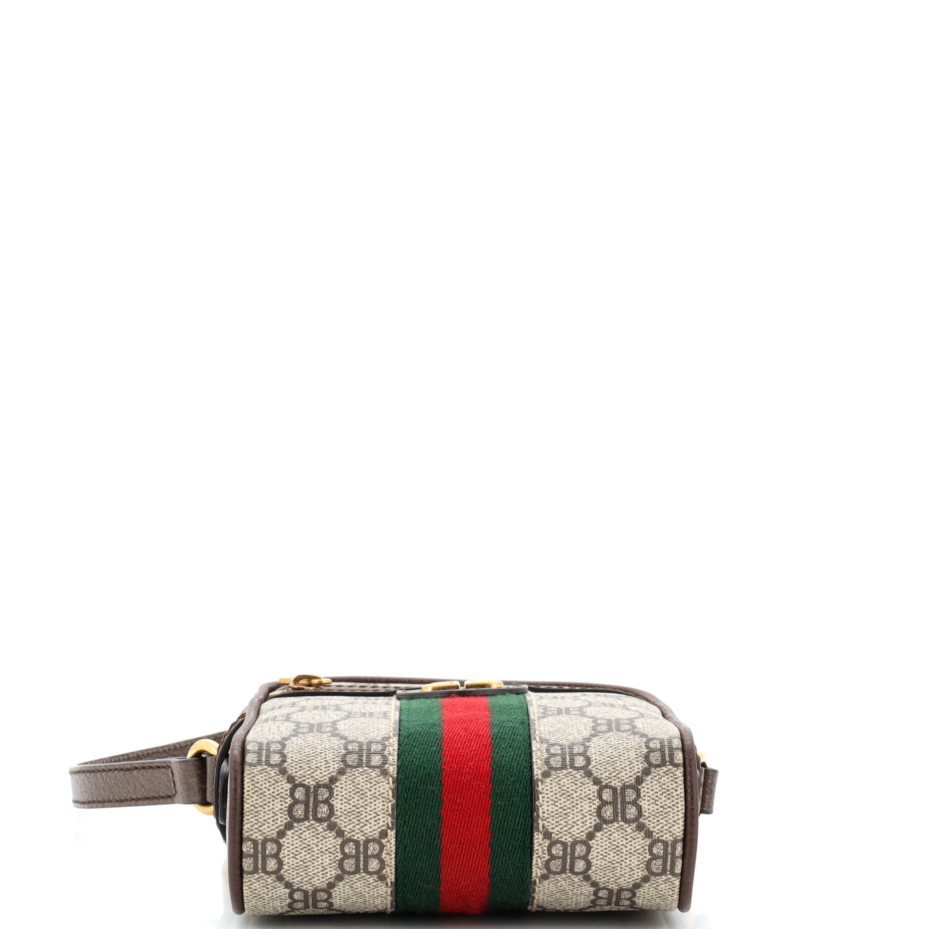 x Gucci The Hacker Project Zip Messenger Bag BB Coated Canvas Mini