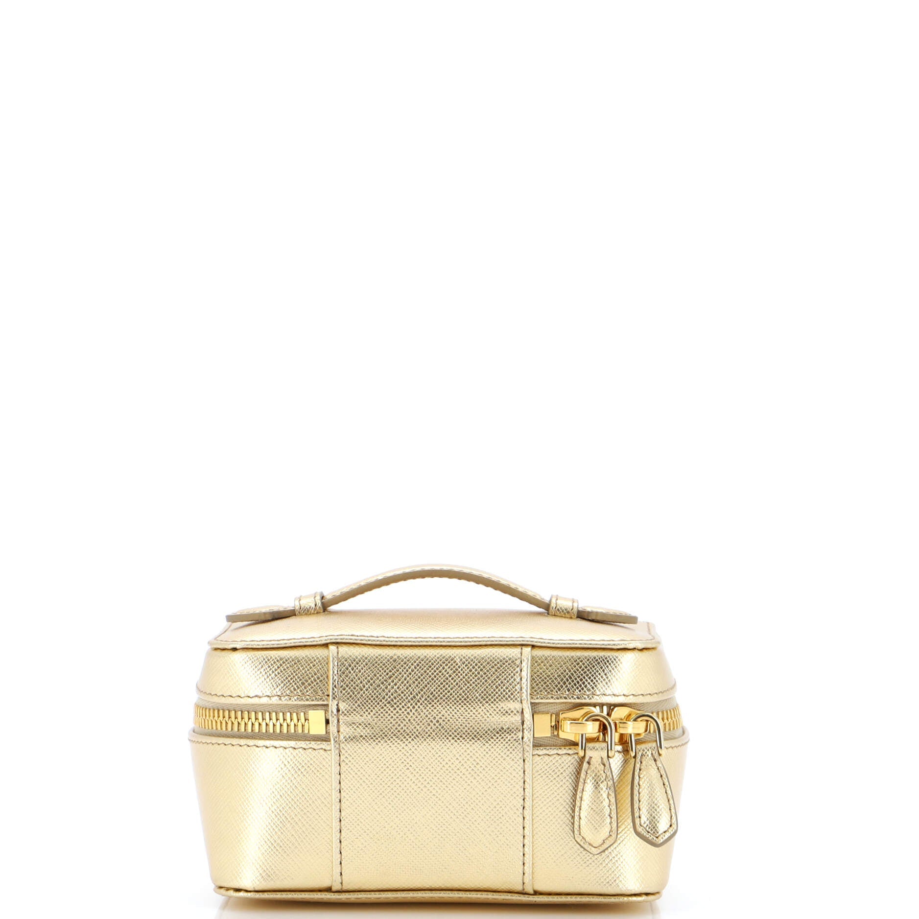 Jewelry Case Saffiano Leather Mini