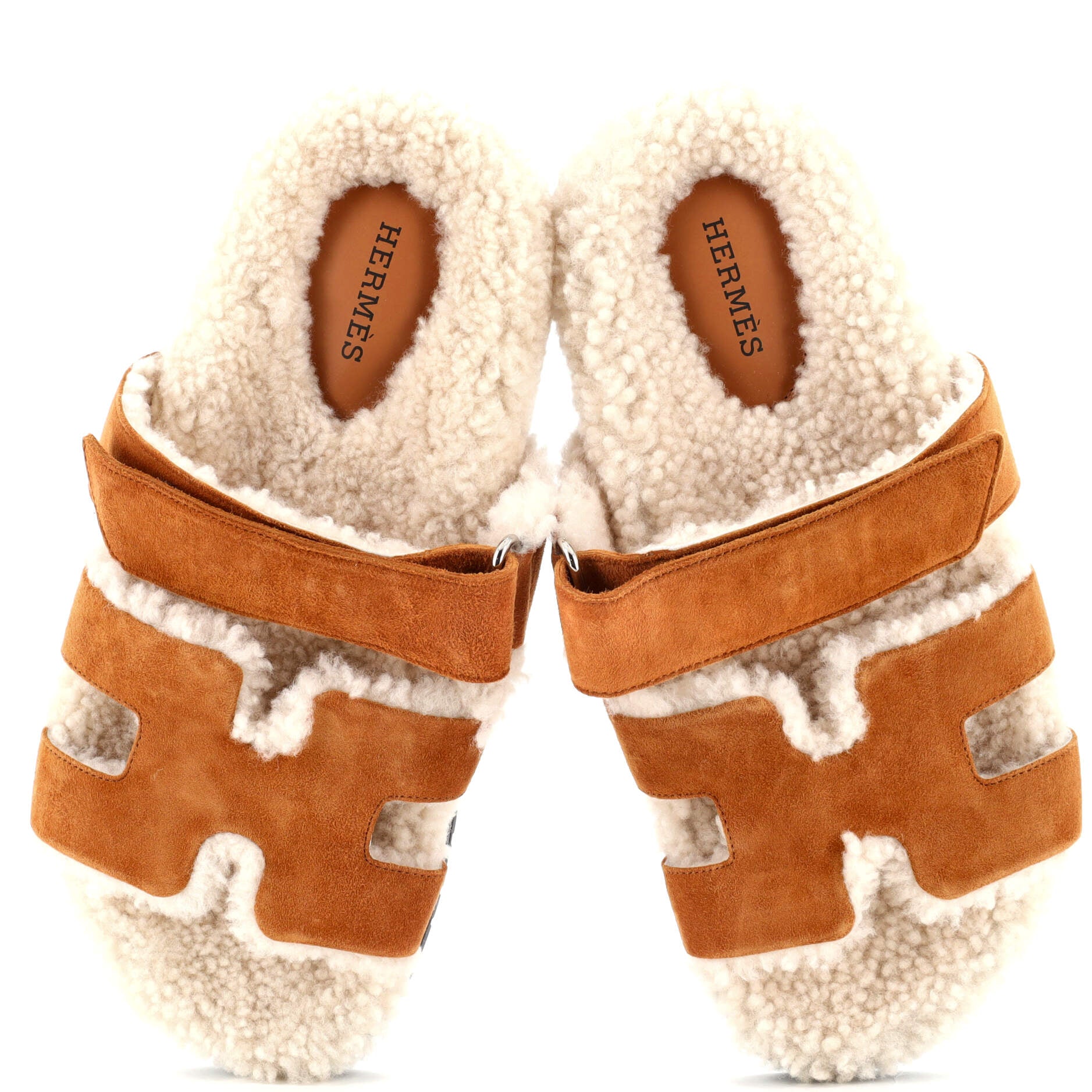 Women's Chypre Sandals Suede with Shearling