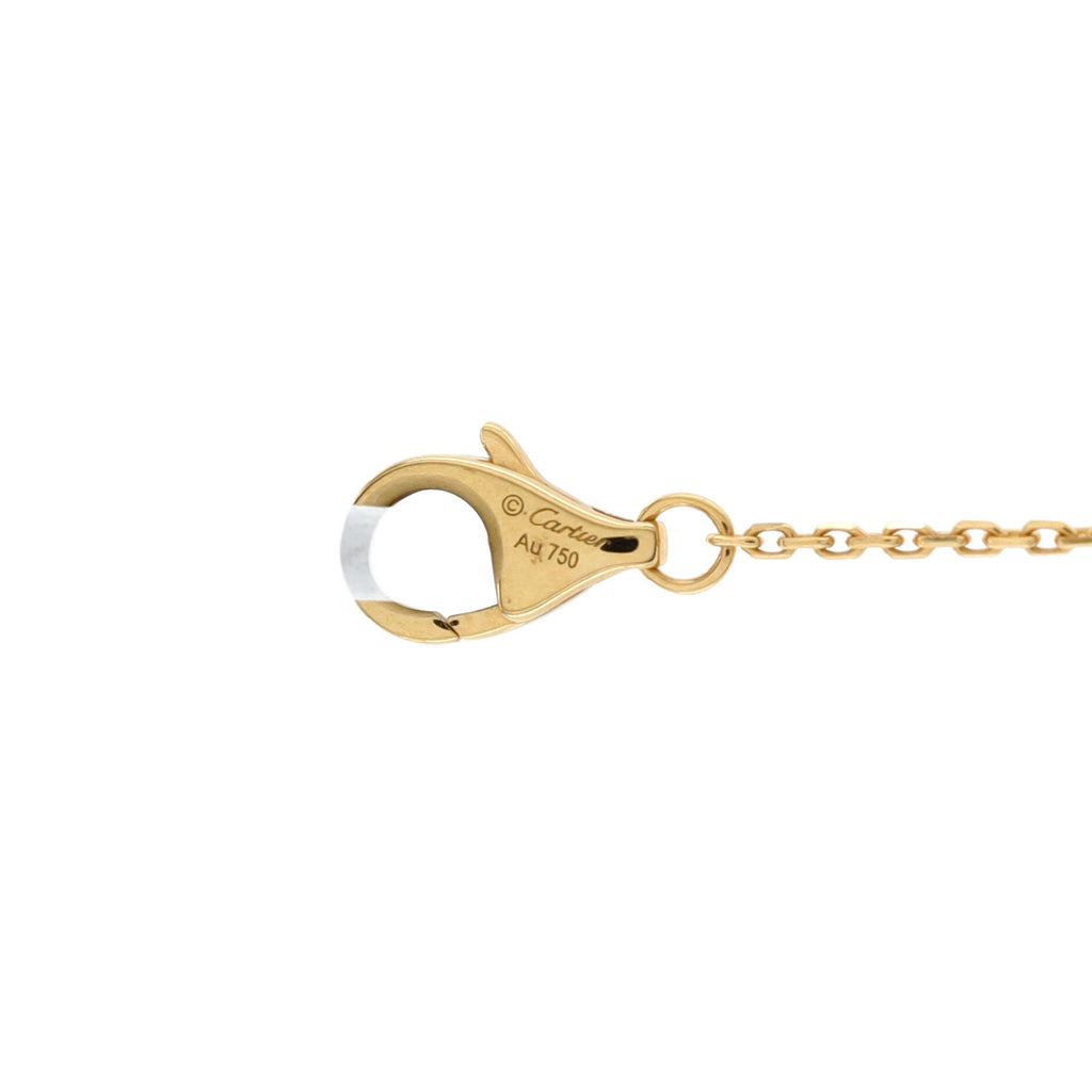 Cartier D'Amour Pendant Necklace 18K Yellow Gold and Diamond XS