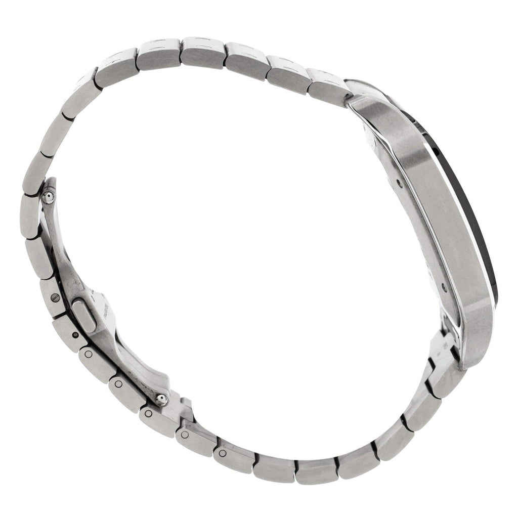 Santos de Cartier Automatic Watch Stainless Steel with ADLC Stainless Steel Bezel 40
