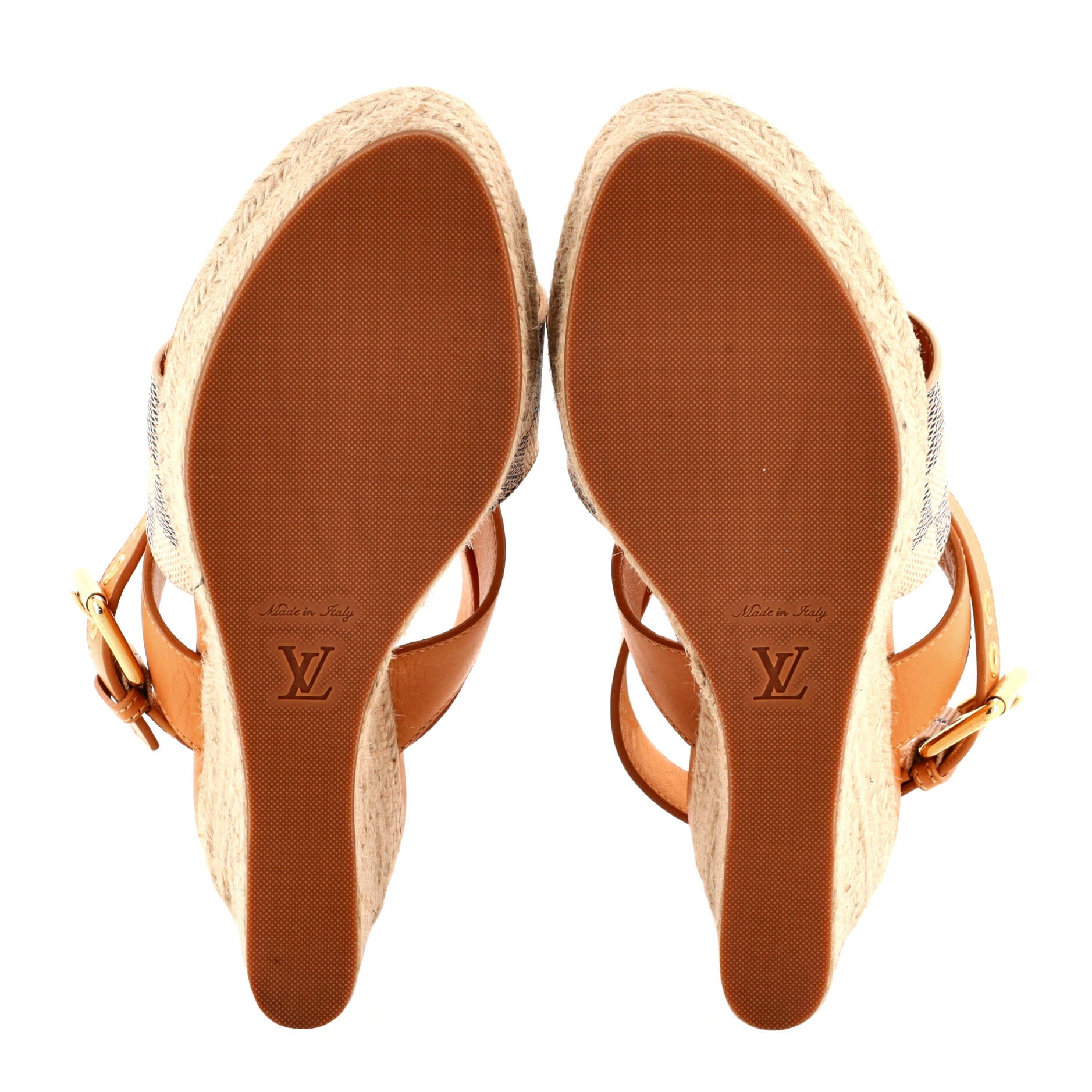 Women's Starboard Wedge Sandals Damier