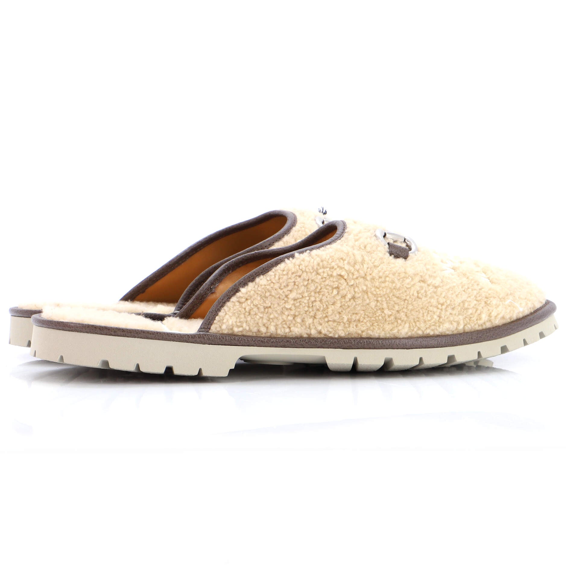 x The North Face Men's Horsebit Slipper Sandals Shearling