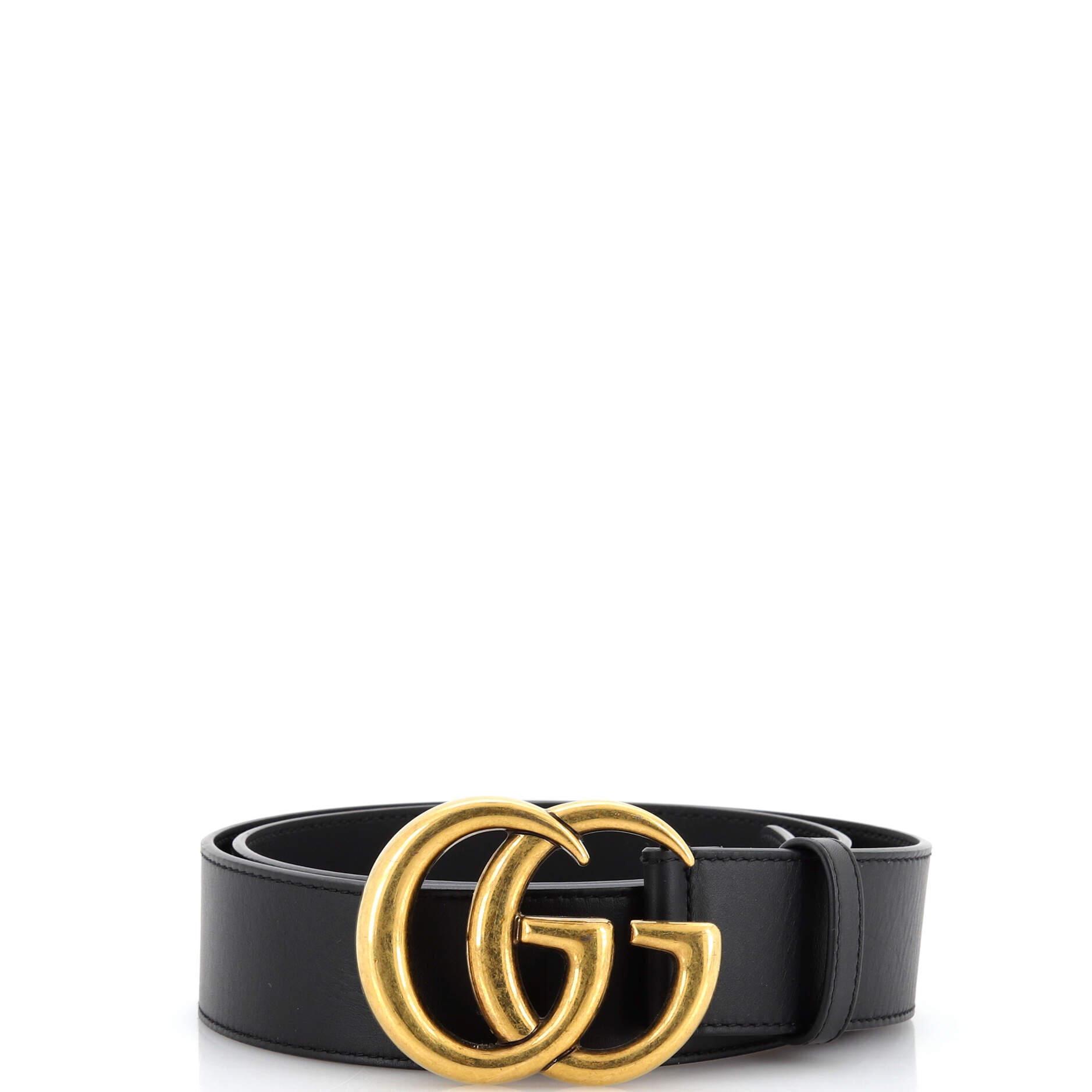 GG Marmont Belt Leather Wide 90
