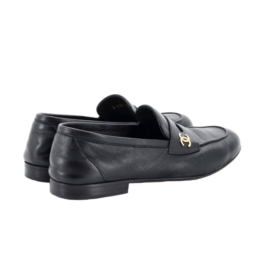 Women's Covered CC Loafers Leather
