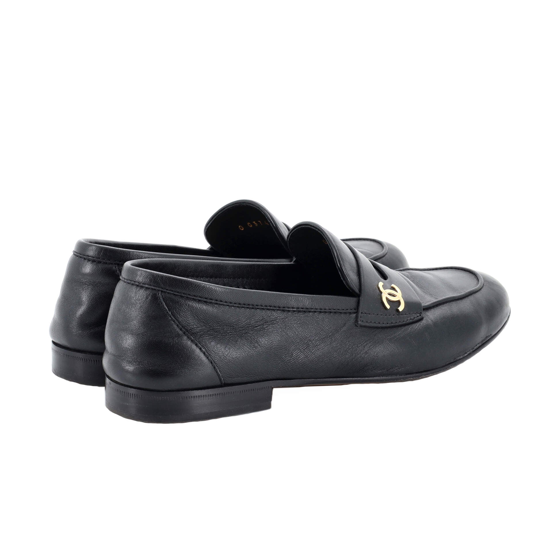 Women's Covered CC Loafers Leather
