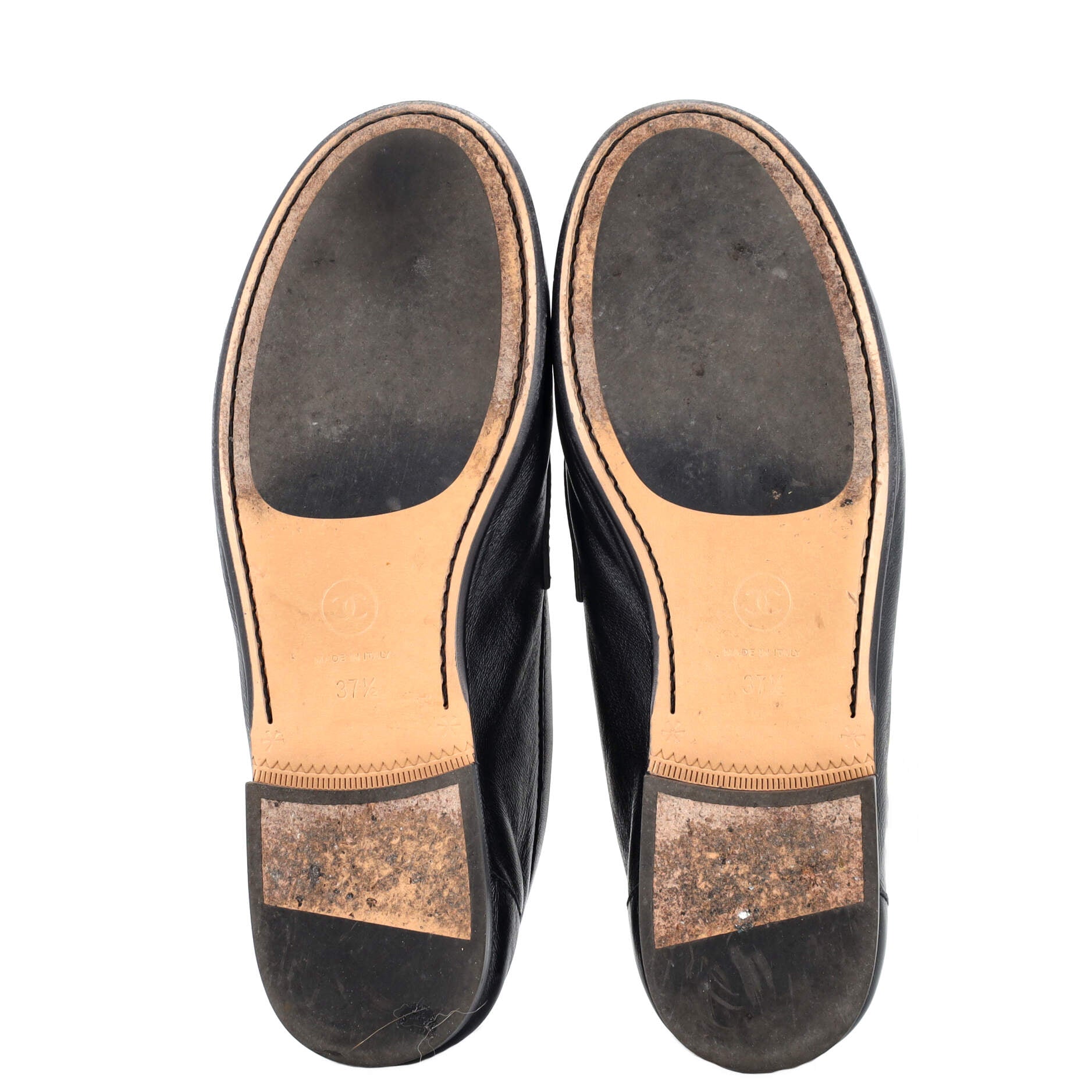Women's Covered CC Loafers Leather