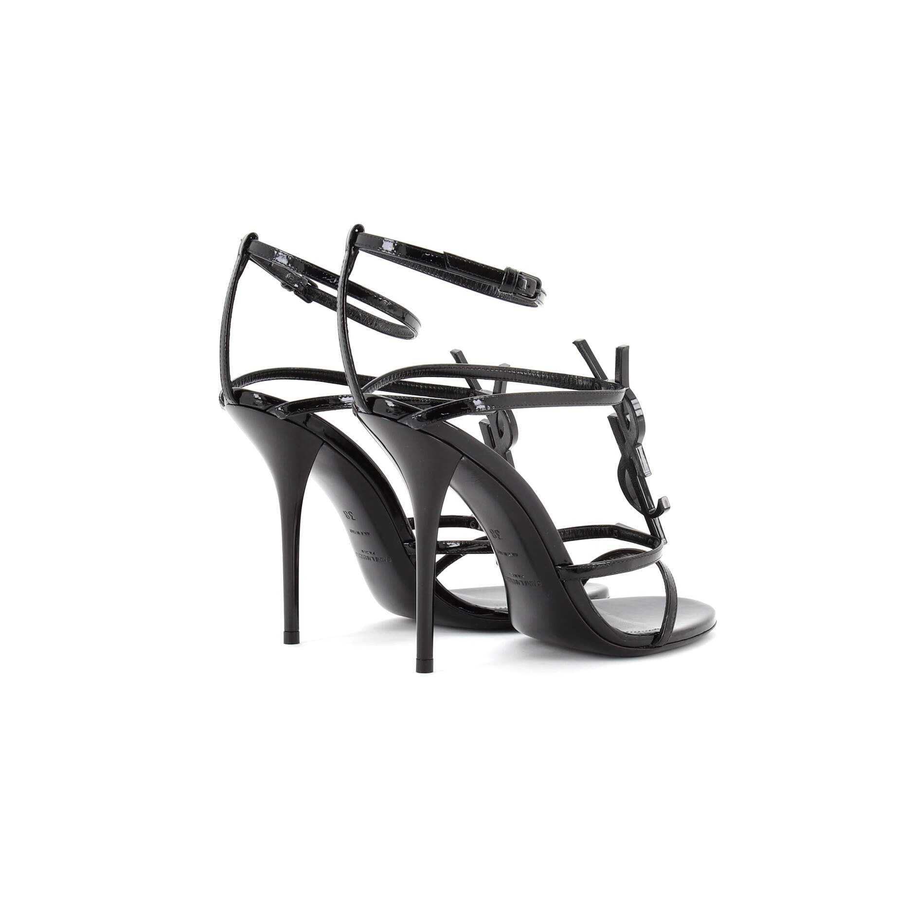 Women's Cassandra Heeled Sandals Patent 100