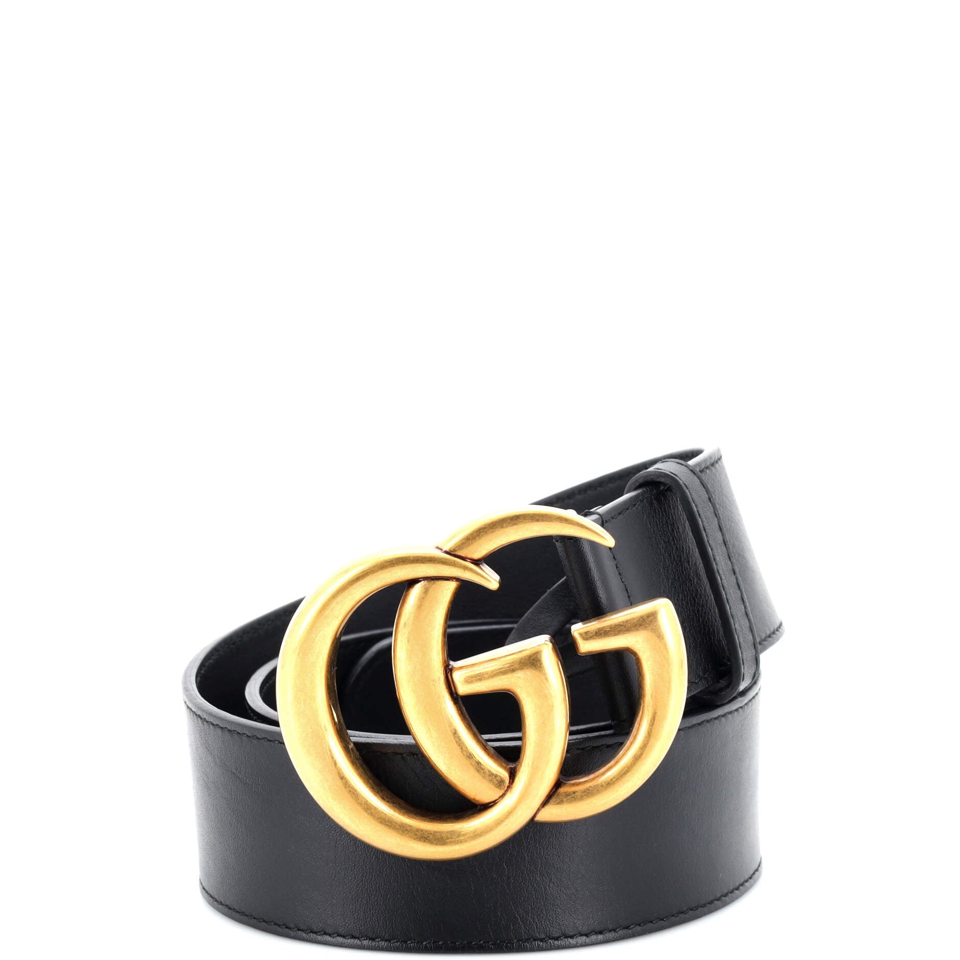 GG Marmont Belt Leather Medium 75