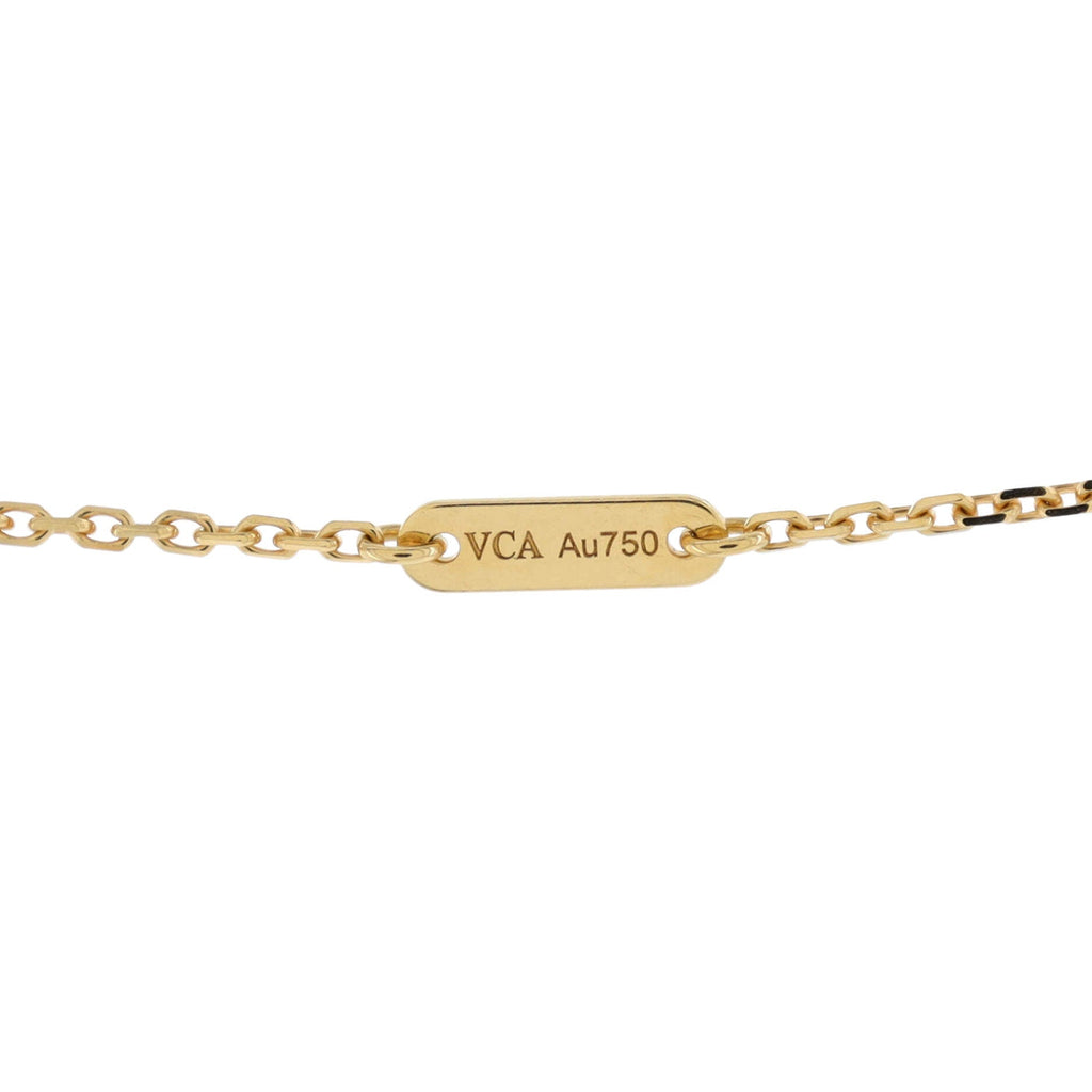 Frivole Pendant Necklace 18K Yellow Gold and Diamond Mini