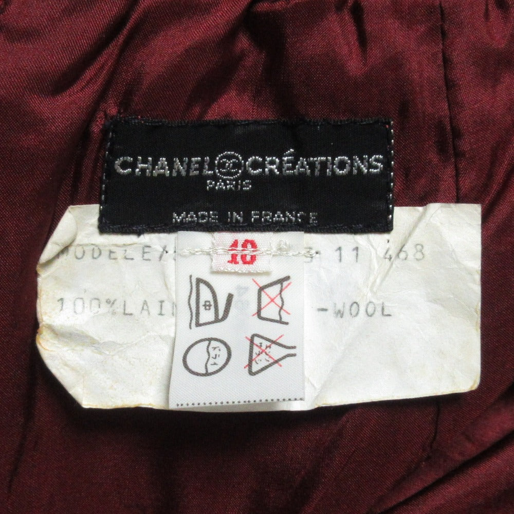 Chanel Classic Wool Tweed Skirt