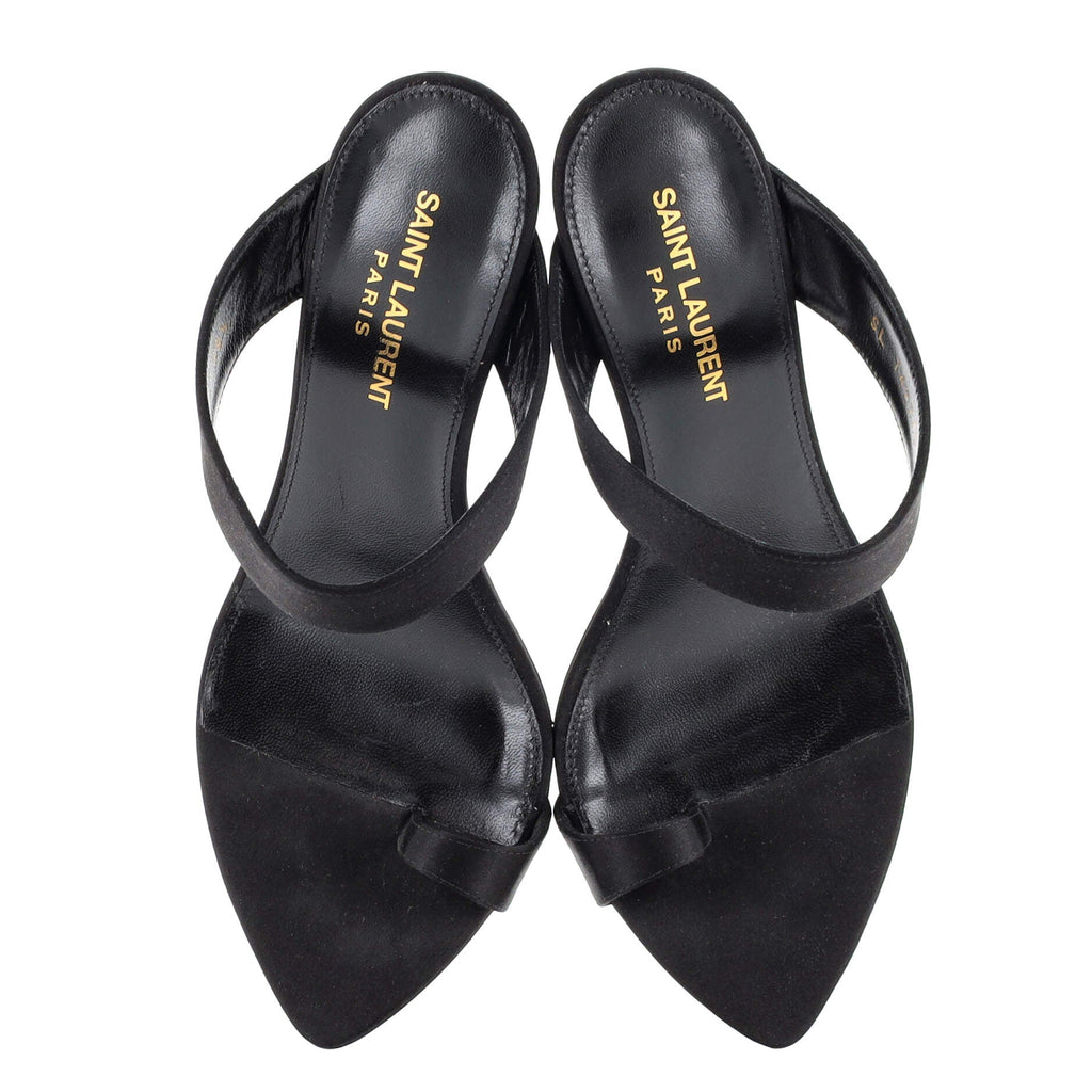 Women's Martha Heeled Sandals Satin 115