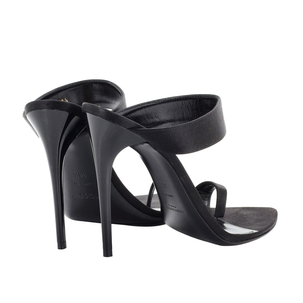 Women's Martha Heeled Sandals Satin 115
