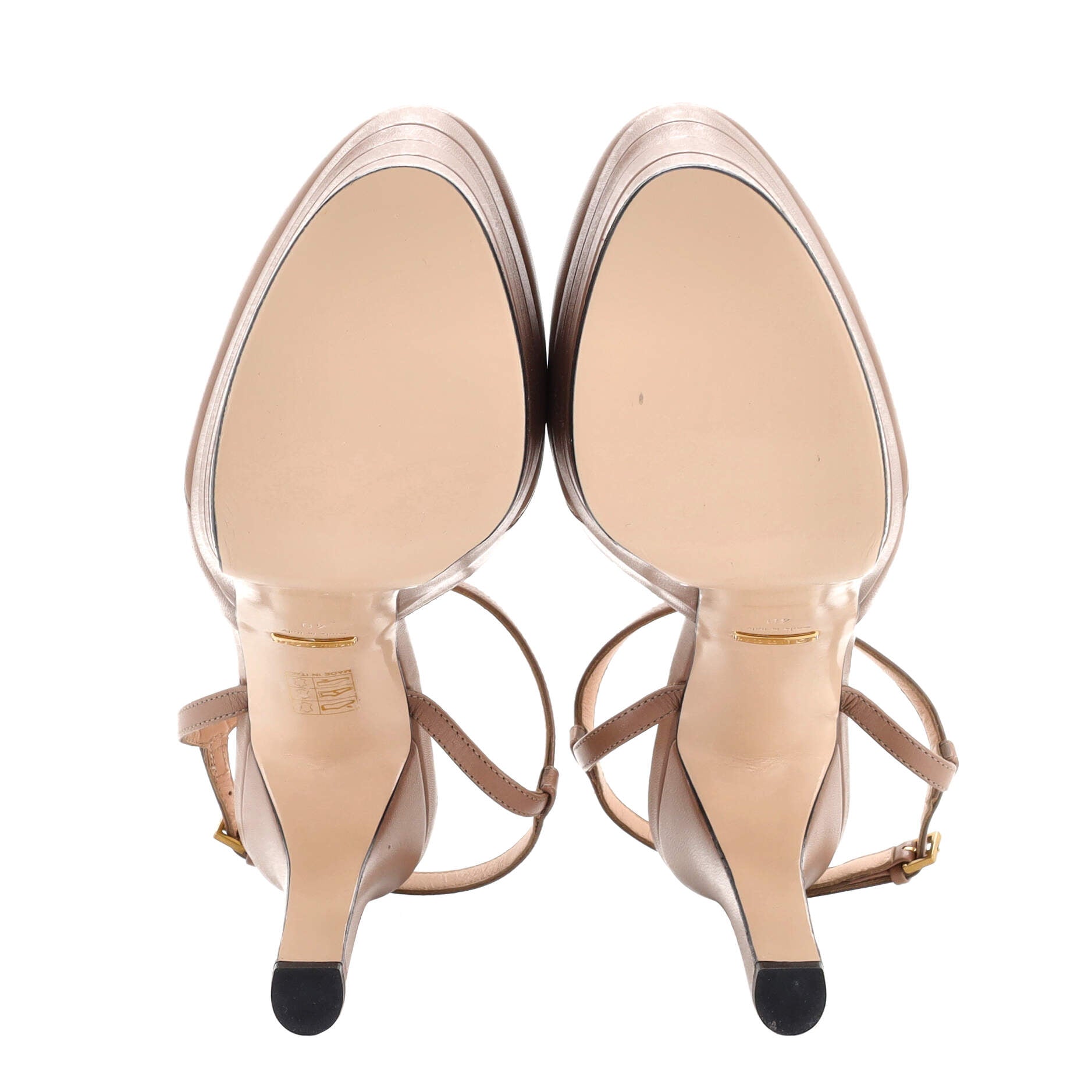 Women's Angel Platform Pumps Leather