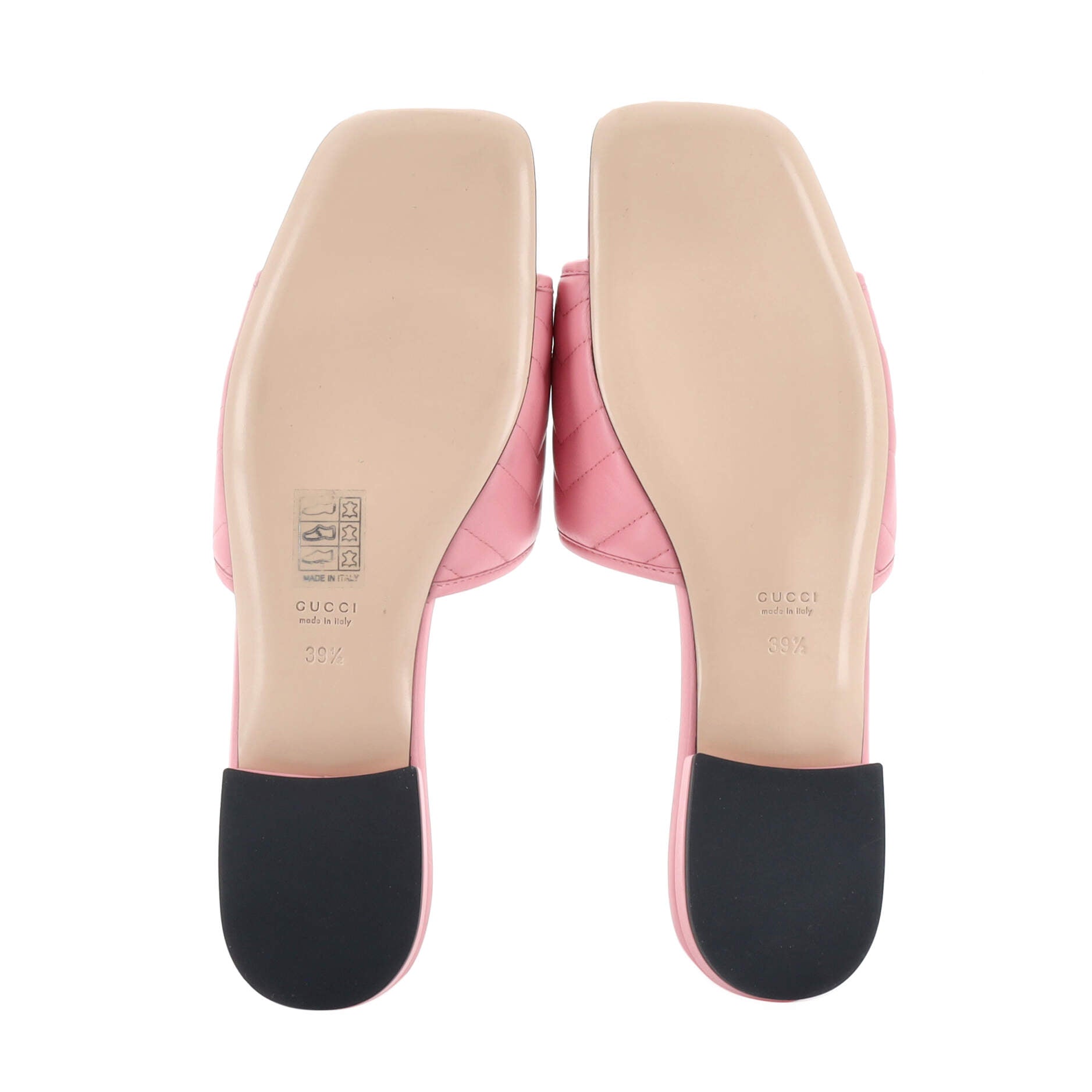 Women's Jolie Slide Sandals GG Matelasse Leather
