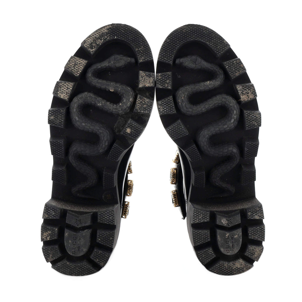 Women's Trip Boots Embellished Leather