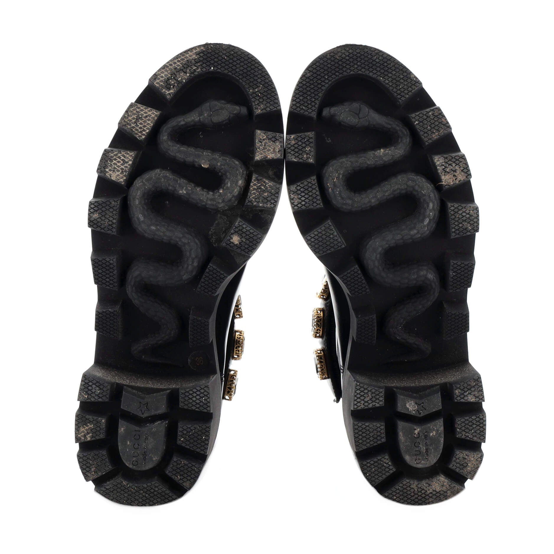 Women's Trip Boots Embellished Leather