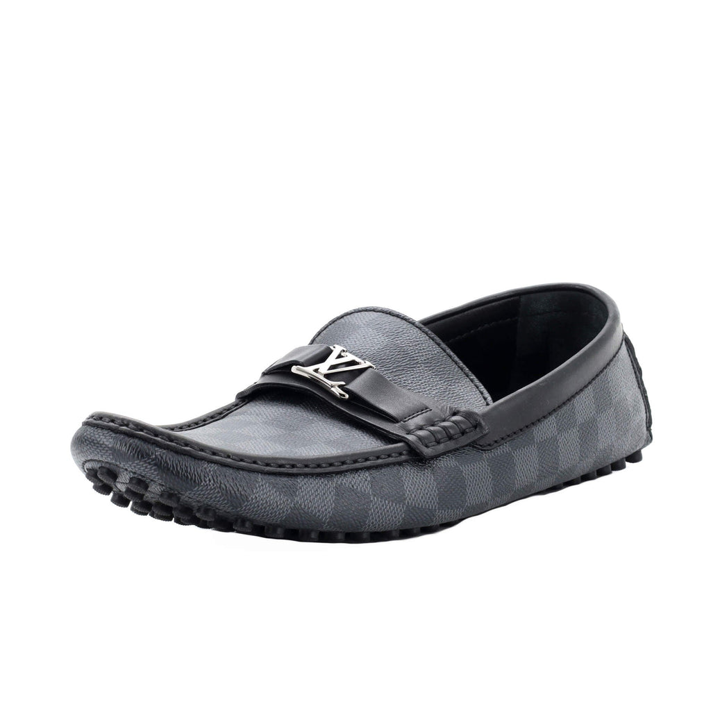 Men's Hockenheim Moccasin Loafers Damier Graphite