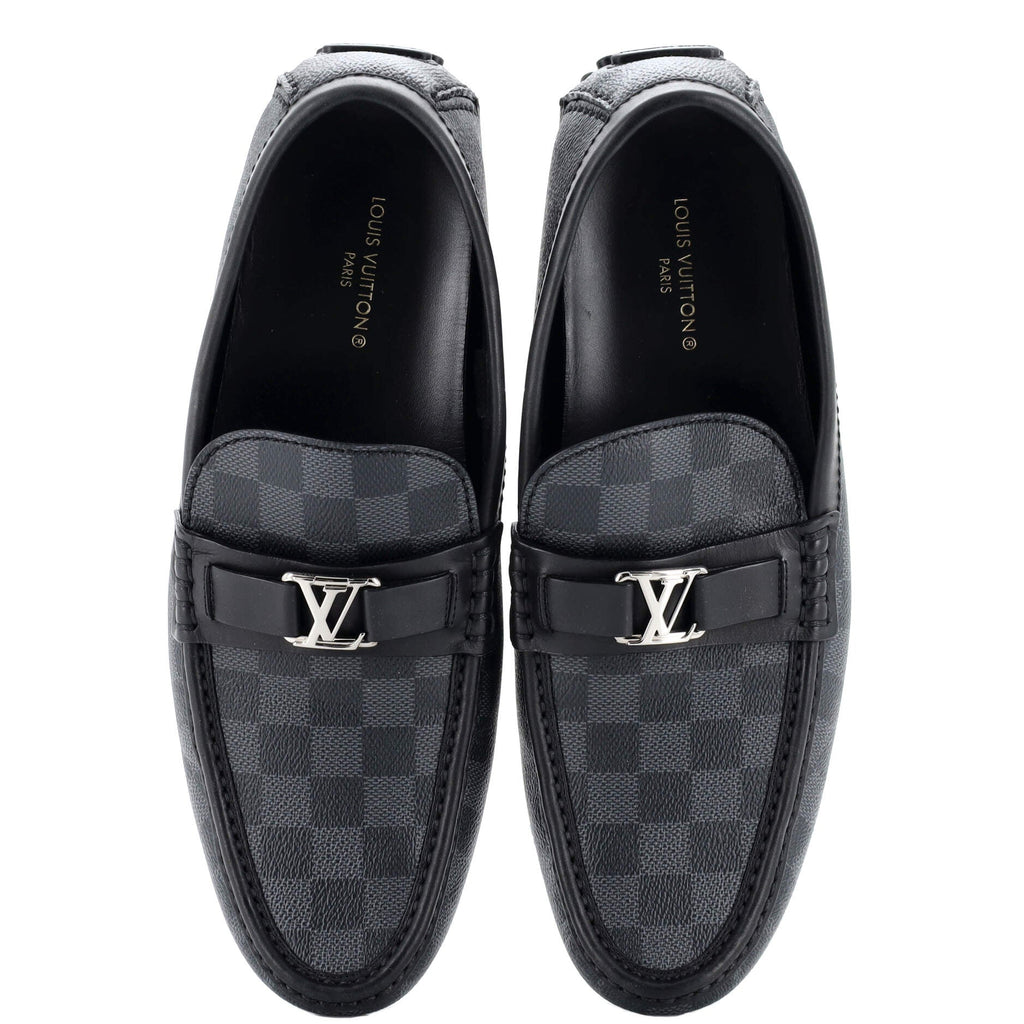 Men's Hockenheim Moccasin Loafers Damier Graphite