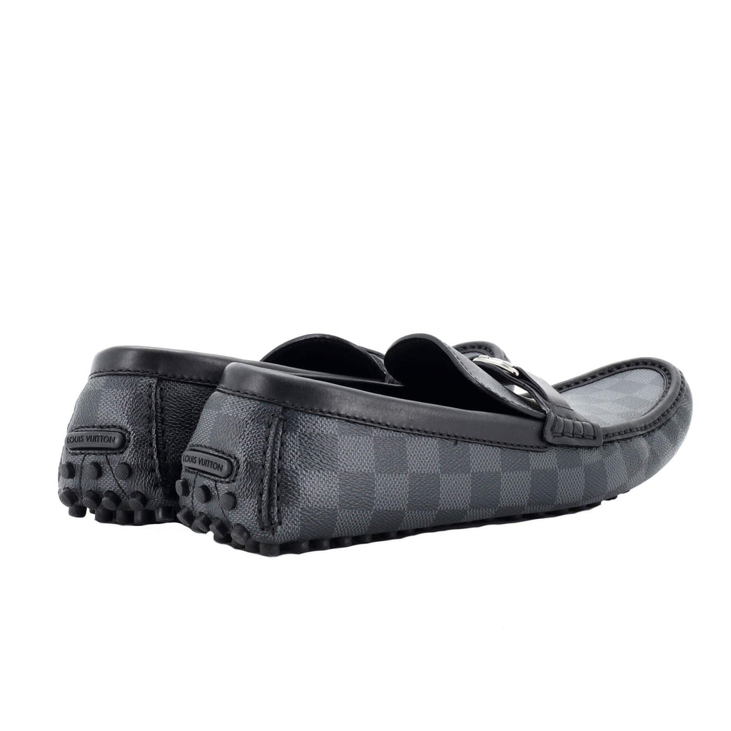 Men's Hockenheim Moccasin Loafers Damier Graphite