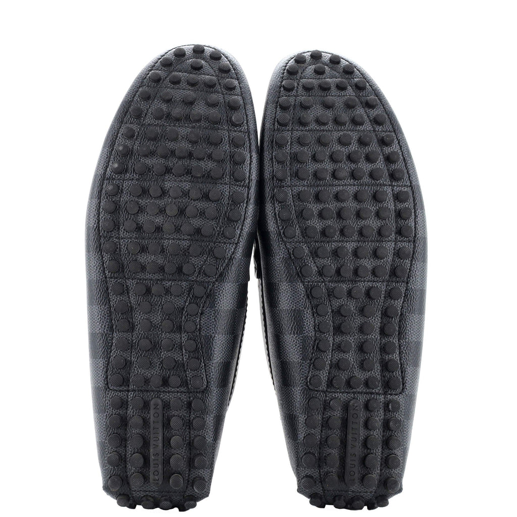Men's Hockenheim Moccasin Loafers Damier Graphite