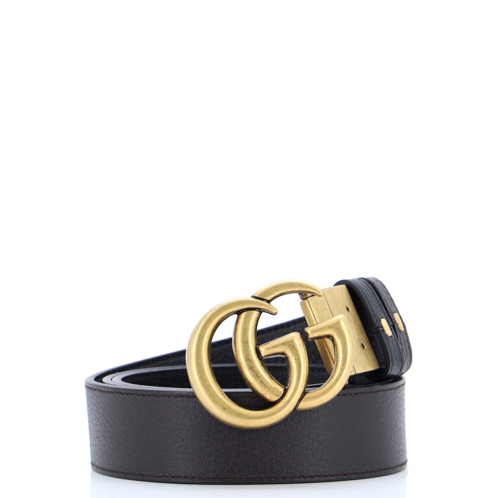 GG Marmont Reversible Belt Leather Wide 105