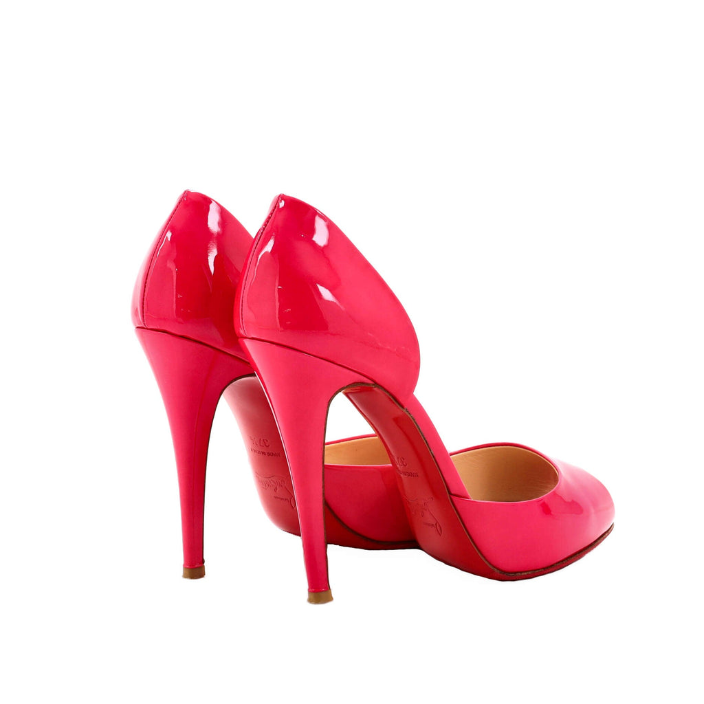 Madame Claude Peep Toe Pumps Patent 120