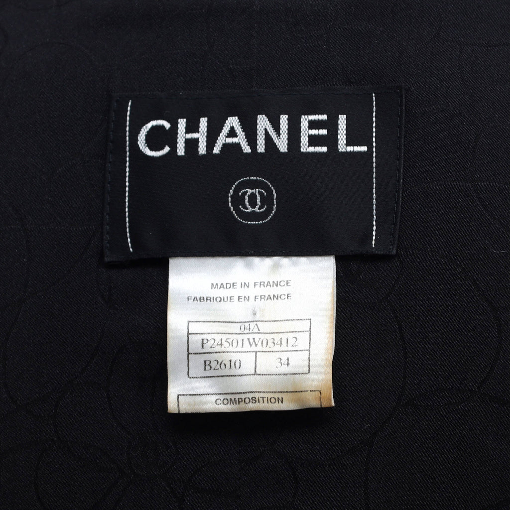 Women's Two Pocket Nehru Collar Jacket Tweed