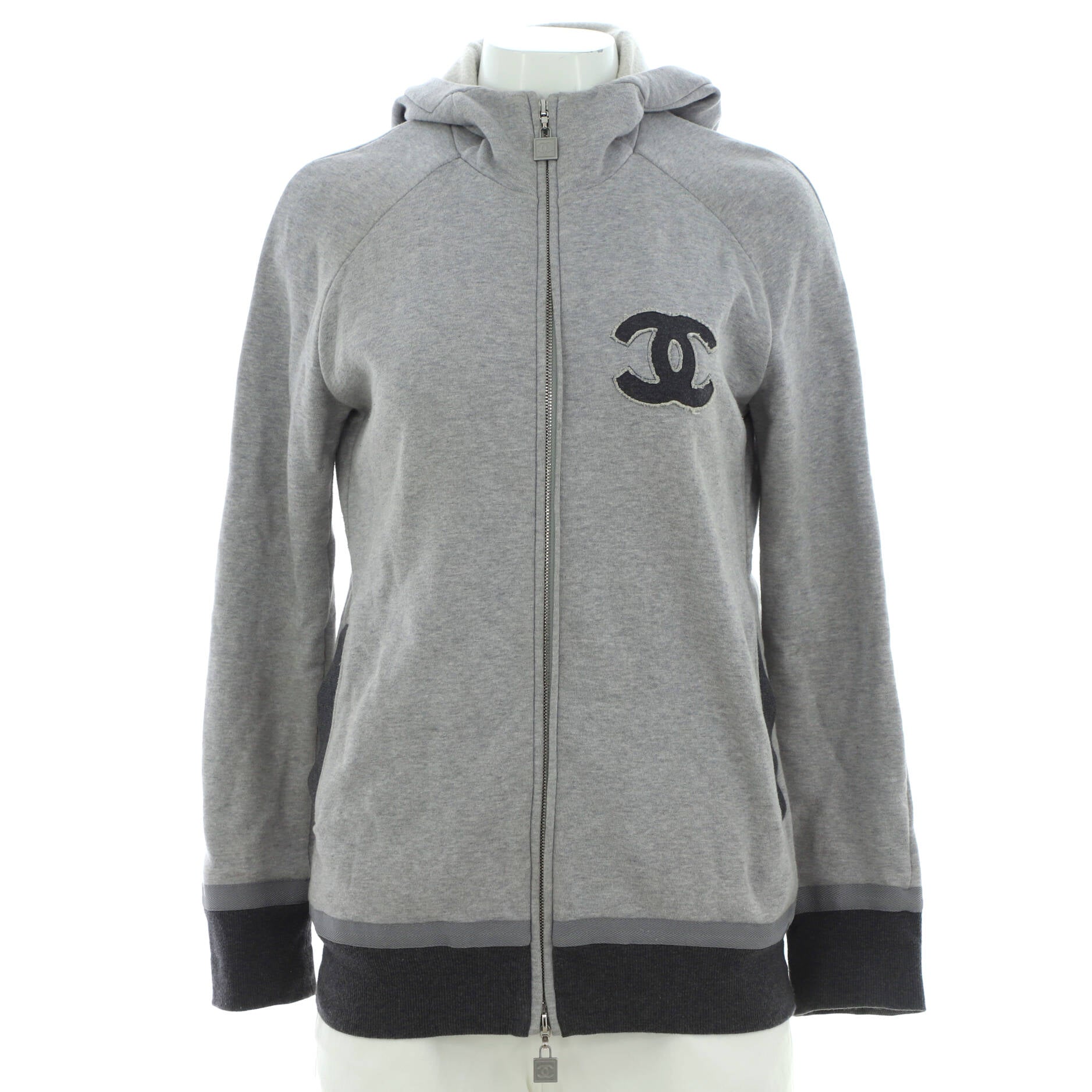 Women's CC Zipped Hoodie Cotton
