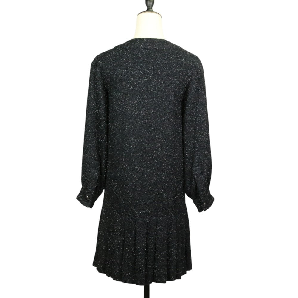 Chanel Shaggy Knit Dress