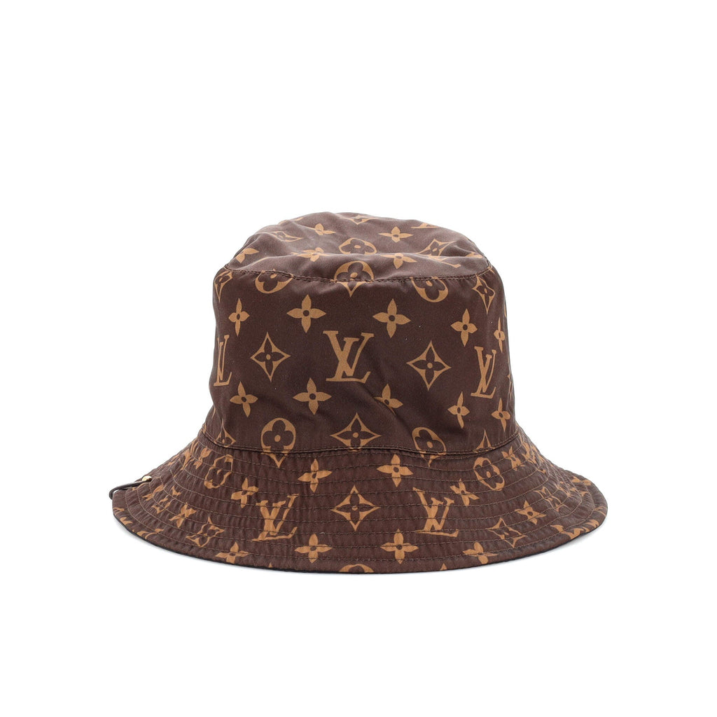 Bob Reversible Bucket Hat Monogram Nylon