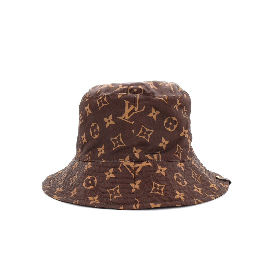 Bob Reversible Bucket Hat Monogram Nylon