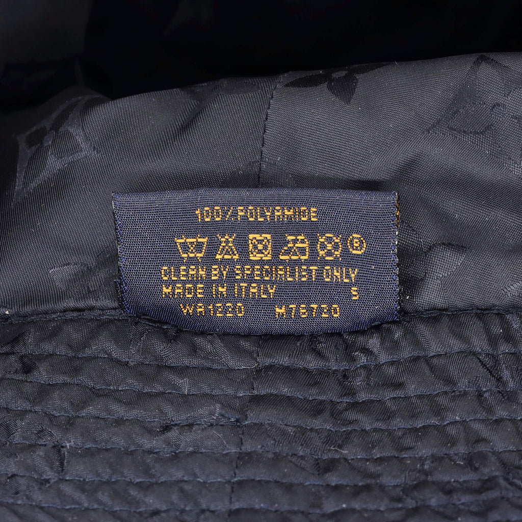 Bob Reversible Bucket Hat Monogram Nylon