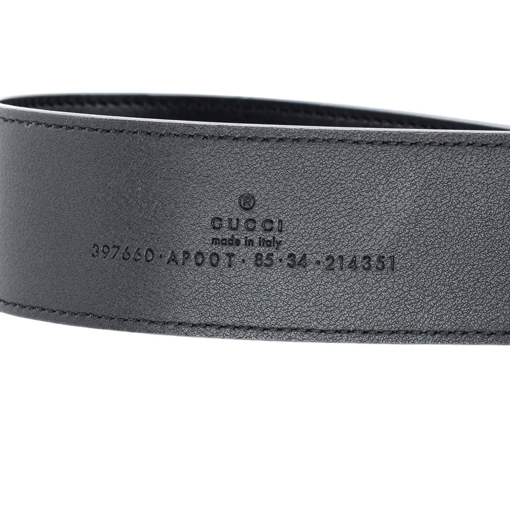 GG Marmont Belt Leather Wide 85