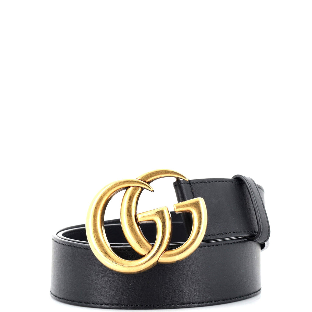 GG Marmont Belt Leather Wide 85