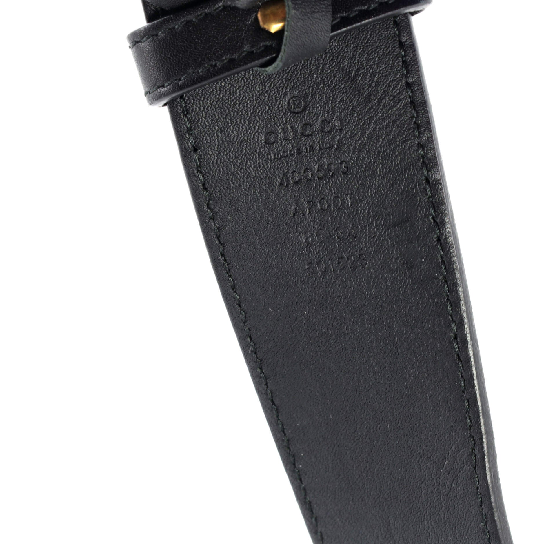 GG Marmont Belt Leather Wide 85
