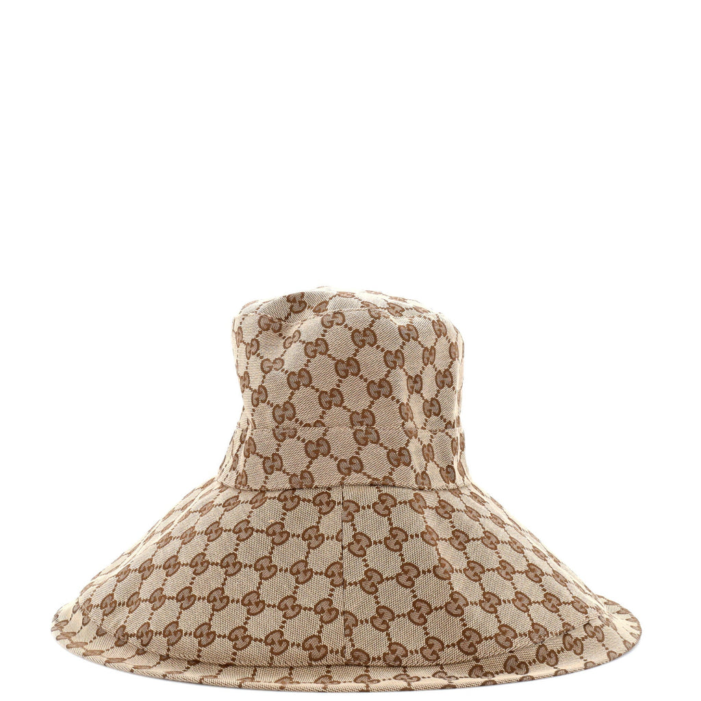 Wide Brim Hat GG Canvas