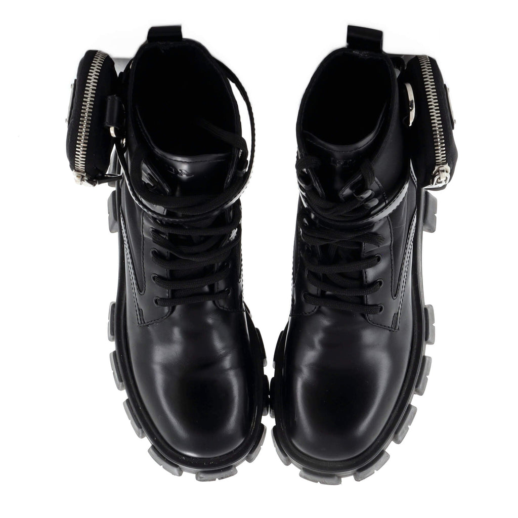 Monolith Combat Boots Leather and Nylon