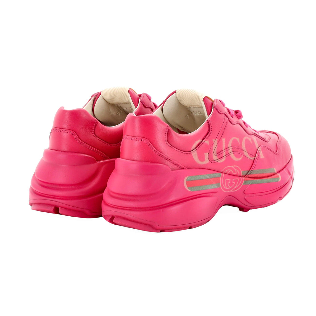Rhyton Sneakers Printed Leather