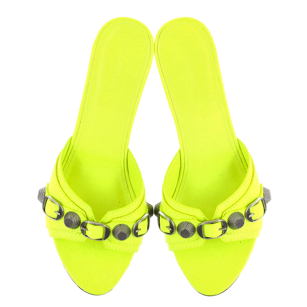 Women's Cagole Heeled Sandals Leather 70