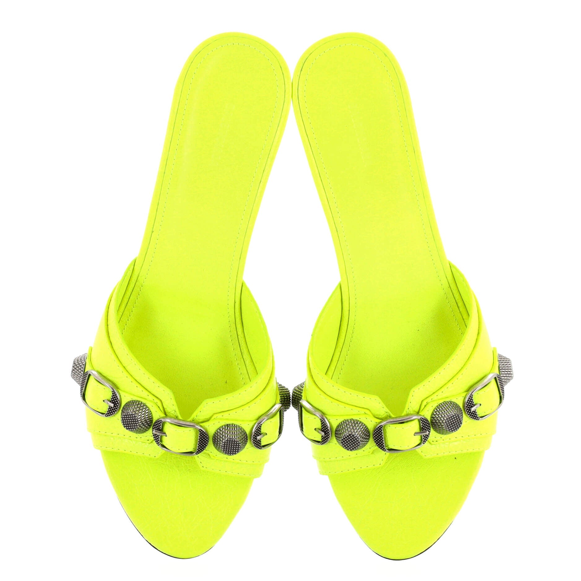 Women's Cagole Heeled Sandals Leather 70