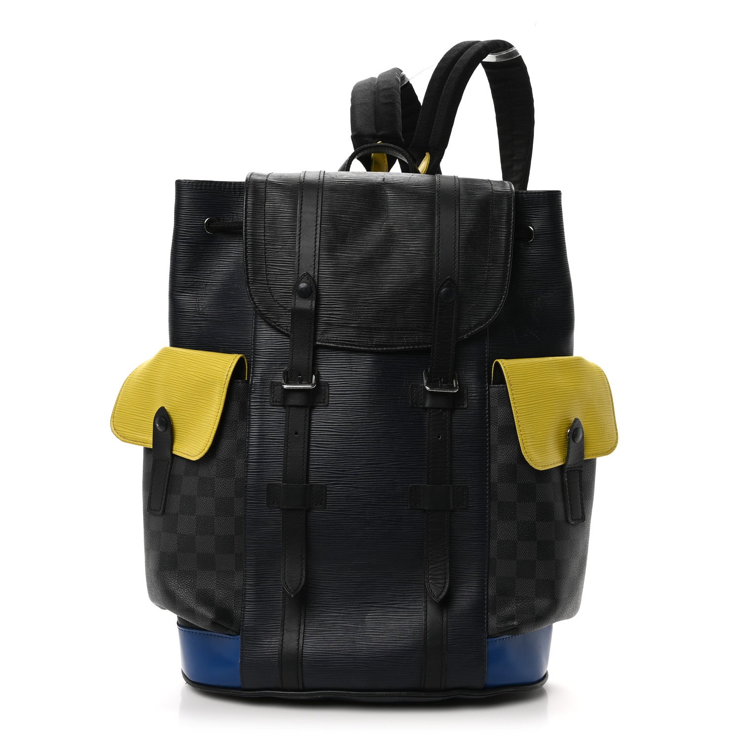 Epi Damier Cobalt Christopher Backpack PM