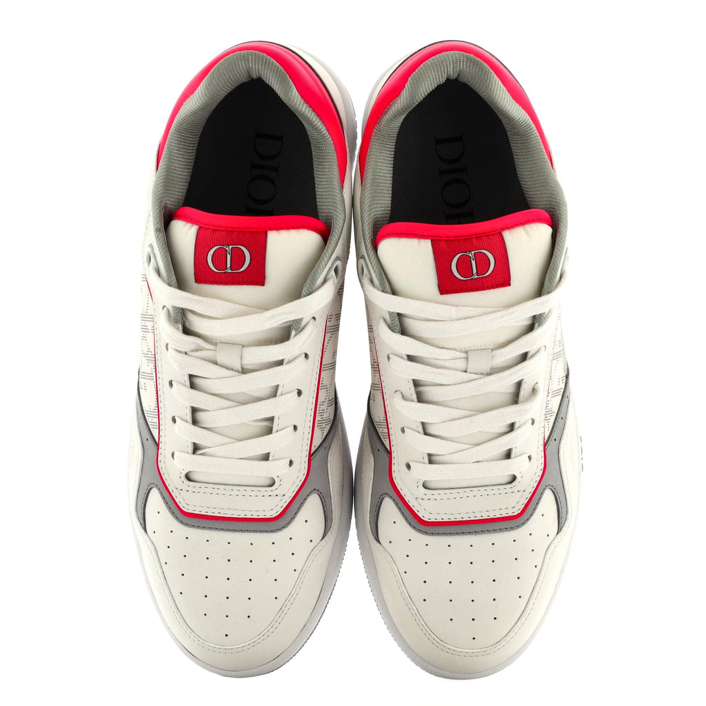 Men's B27 Low-Top Sneakers Leather with Oblique Galaxy Leather