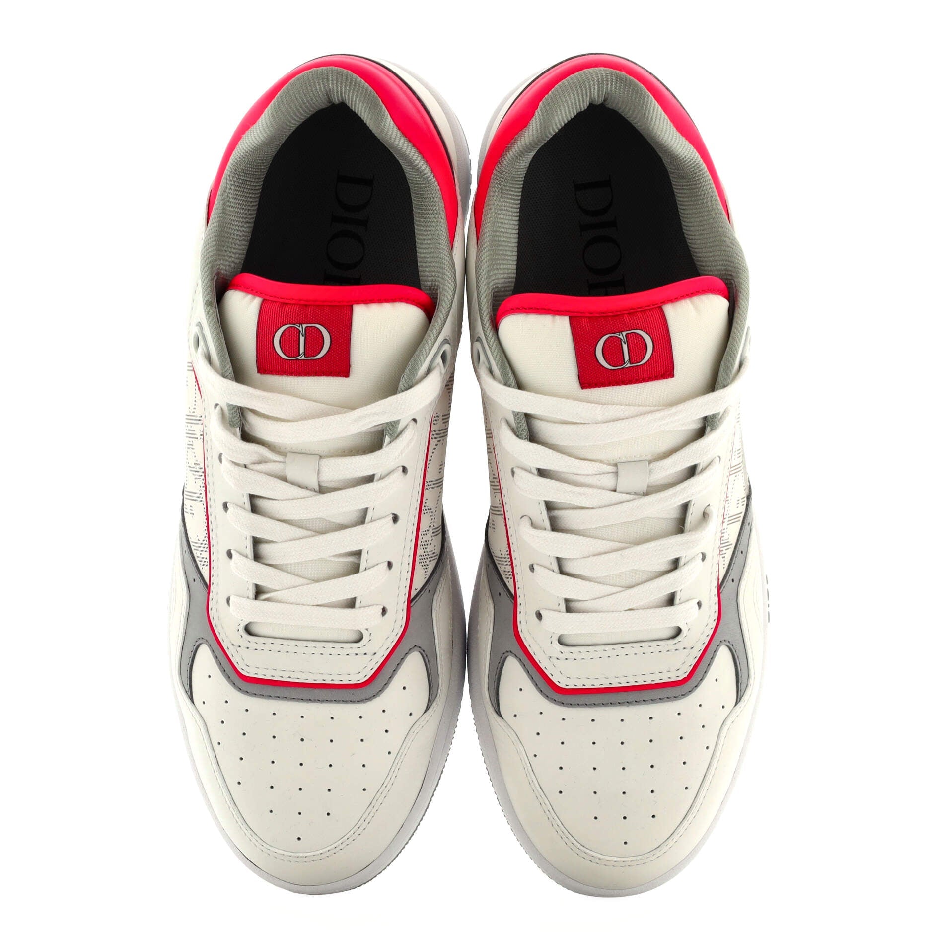 Men's B27 Low-Top Sneakers Leather with Oblique Galaxy Leather
