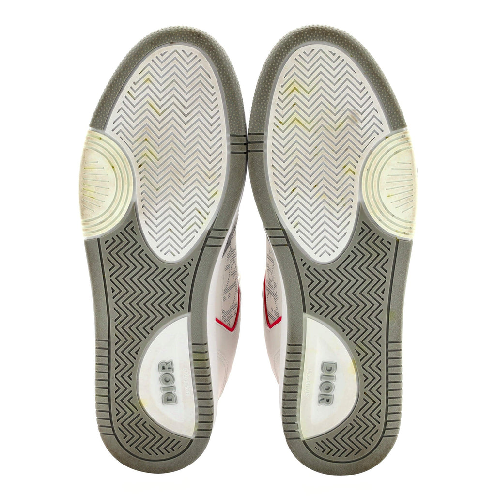 Men's B27 Low-Top Sneakers Leather with Oblique Galaxy Leather