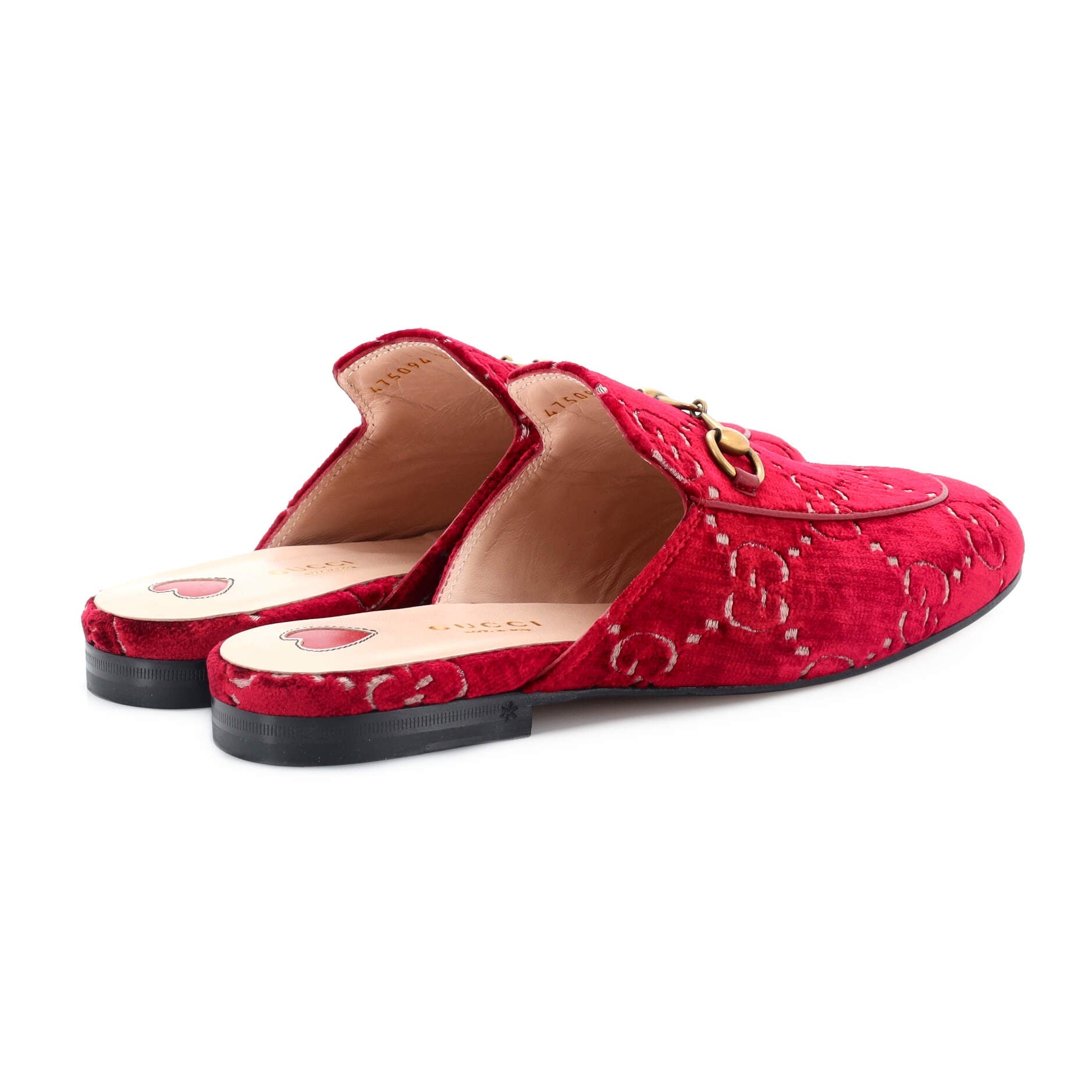 Women's Princetown Mules GG Velvet