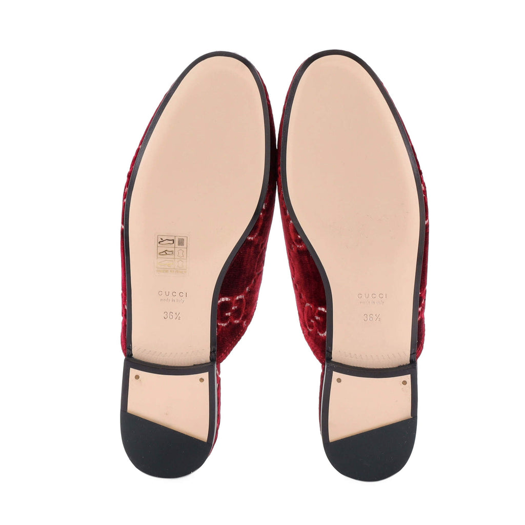Women's Princetown Mules GG Velvet