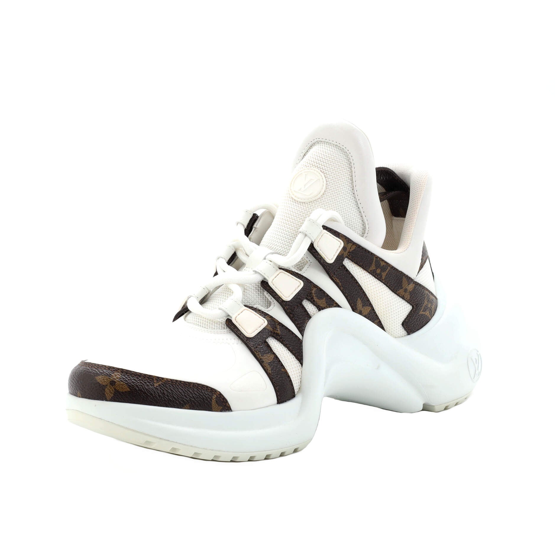 Women's LV Archlight Sneakers Mesh and Monogram Coated Canvas
