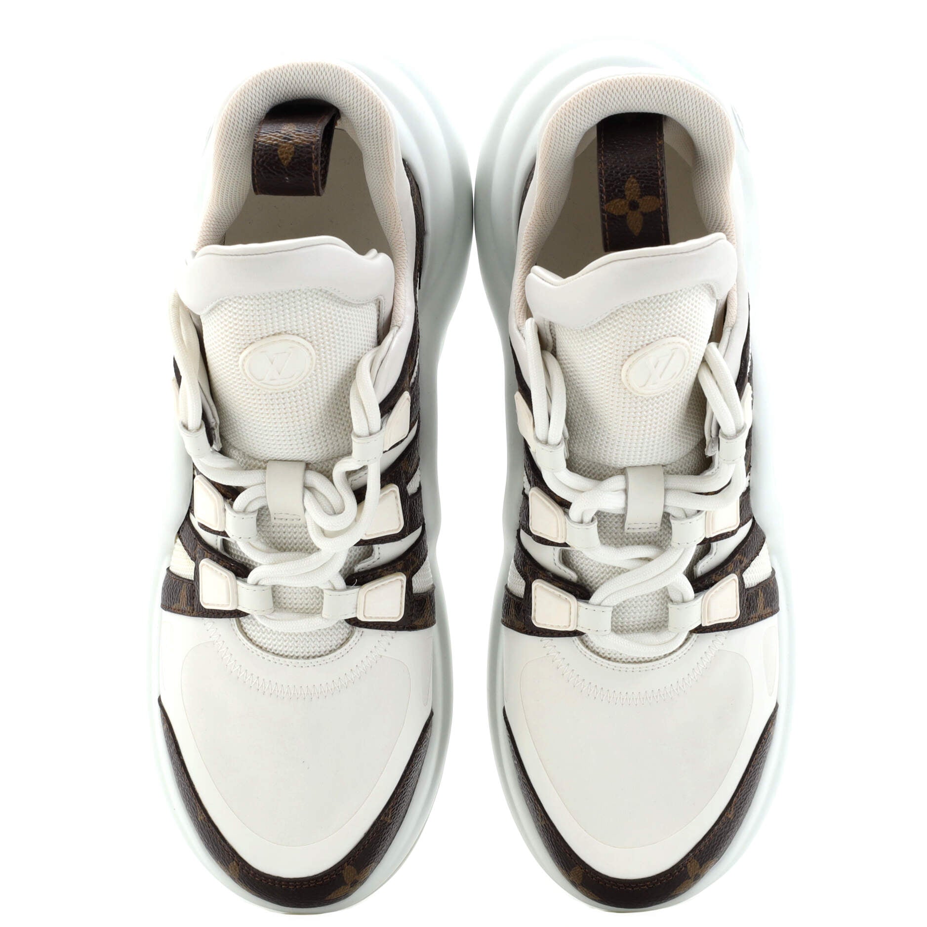 Women's LV Archlight Sneakers Mesh and Monogram Coated Canvas
